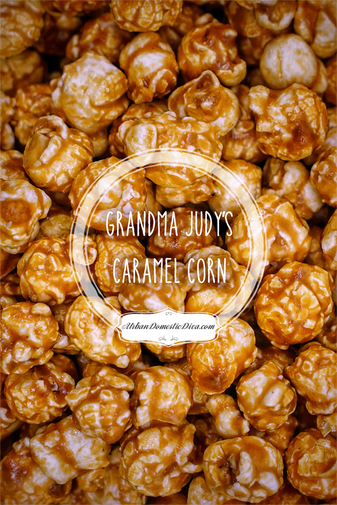 Easy homemade caramel corn