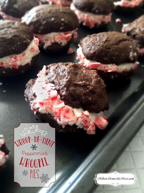 Whoopie Peppermint Pies