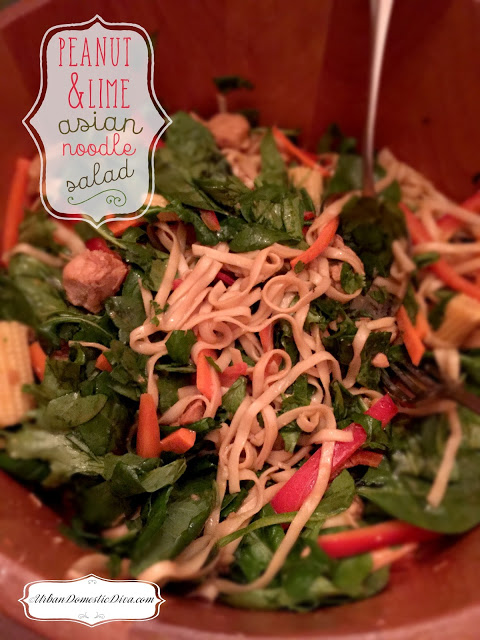 RECIPE: Peanut and Lime Asian Noodle Salad