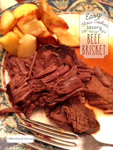 RECIPE: Savory, Easy Beef Brisket in the Slow Cooker