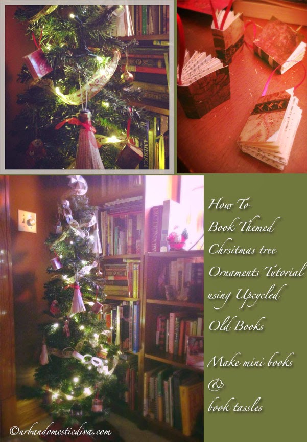 Literary Book Themed Christmas Tree