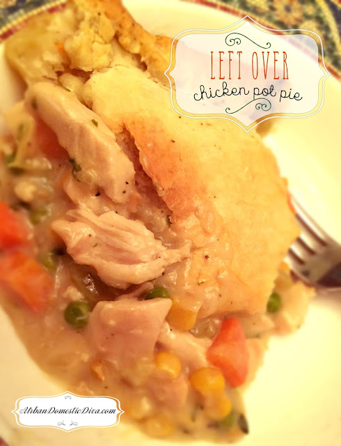 leftover chicken pot pie