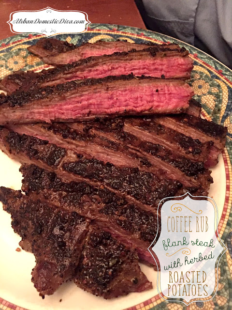 coffee rub flank steak