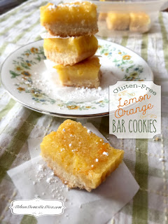 RECIPE: Gluten-Free Lemon Orange Bars