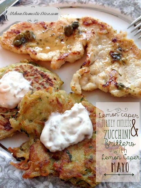 lemon caper turkey cutlets