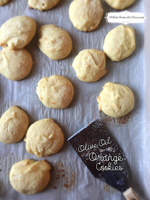 RECIPE: Olive Oil Orange Cookies