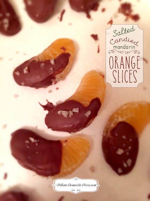 RECIPE: Salted Candied Mandarin Orange Slices