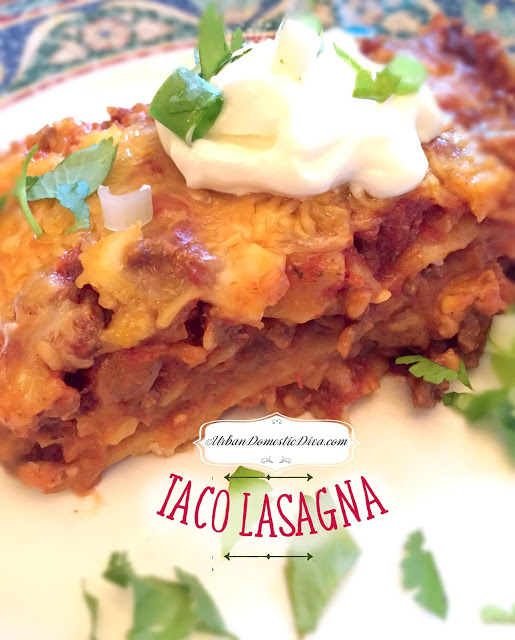 taco lasagna