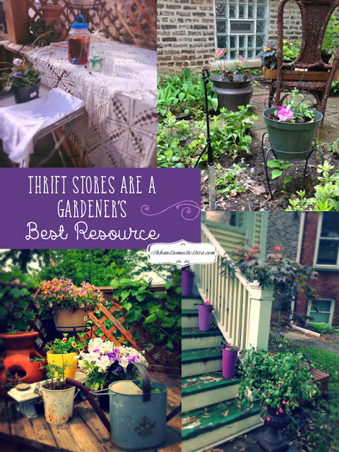 thrift store ideas for garden finds resource