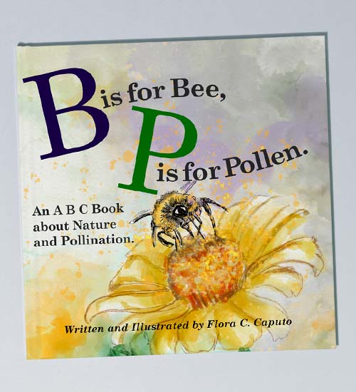 B is for Bee P is for pollen book