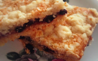 Recipe: Blueberry Lemon Chamomile Tea Cookie Bars