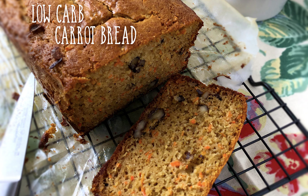 Low Carb Carrot Spice Bread